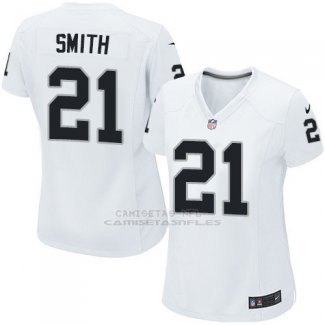 Camiseta Philadelphia Eagles Smith Blanco Nike Game NFL Mujer